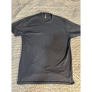 2 shirts - Next Level Men's Crew Neck Jersey Gray Short Sleeve T-Shirt L